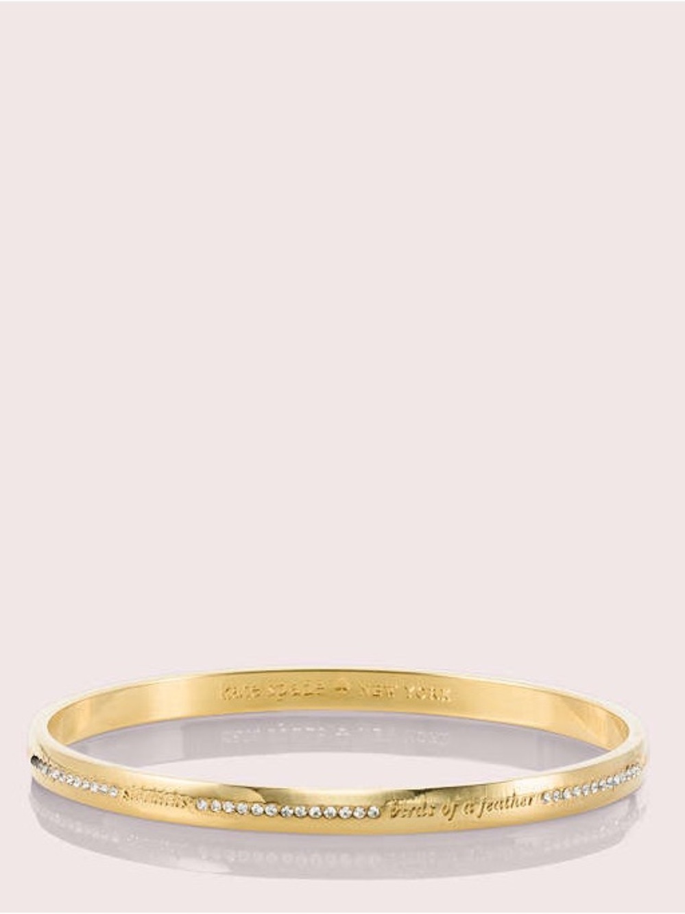 Kate Spade Pave Idiom Bridesmaid Best Friend Bangle Bracelet